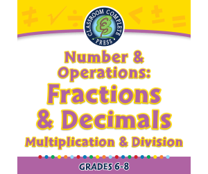 Number & Operations: Fractions & Decimals - Multiplication & Division - FLASH-PC