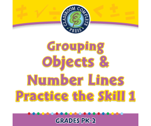 Number & Operations: Grouping Objects & Number Lines - Practice the Skill 1 - MAC Software