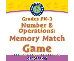 Number & Operations: Memory Match Game - MAC Software