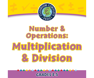 Number & Operations: Multiplication & Division - MAC Software