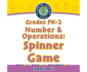 Number & Operations: Spinner Game - PC Software