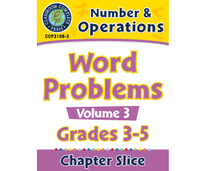 Number & Operations: Word Problems Vol. 3 Gr. 3-5