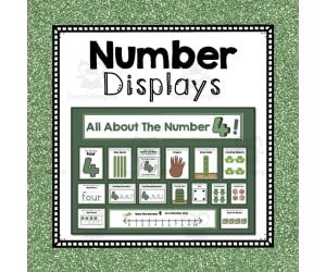 Number Displays | Preschool Number Resources