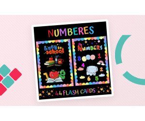 Number Flash Cards 1-20