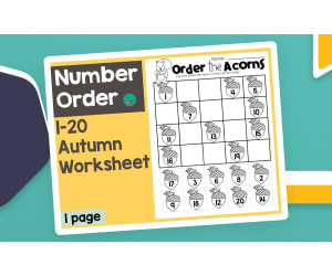 Number Order 1-20