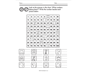 Number Sense and Operations Set 1 Printable Workbook