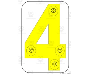 Number Symbol Representation Cards Set D1