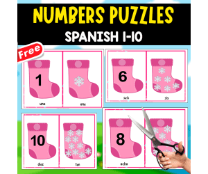 NUMBERS PUZZLE 1-10 | MATCH THE PAIRS_J