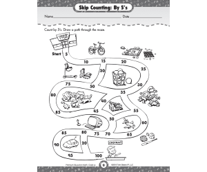 Numbers to 999, Patterns, and Money Printable Workbook for 2nd Grade