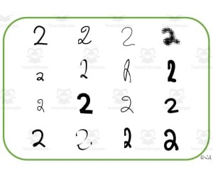 Numbers Visual Generalisation | Math Activity Cards #2