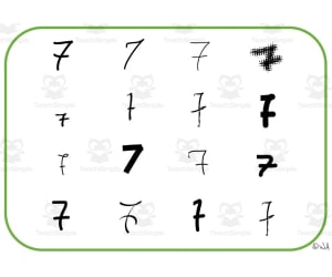 Numbers Visual Generalisation | Math Activity Cards #7