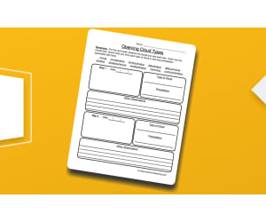 Observing Cloud Types Worksheet