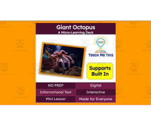 Octopus | Interactive Science Lesson | Micro-Learning Deck