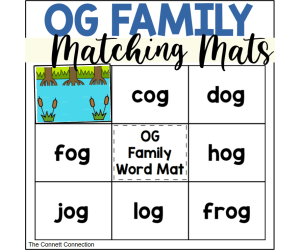 OG Words Matching Mats