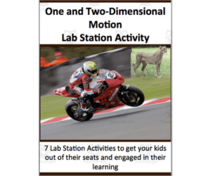 One and Two Dimensional Motion – Lab Station Activity