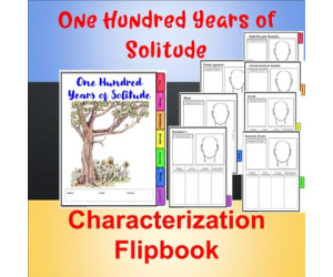 One Hundred Years of Solitude Characterization Flip book