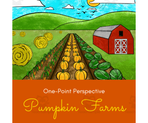 One-Point Perspective Pumpkin Farms