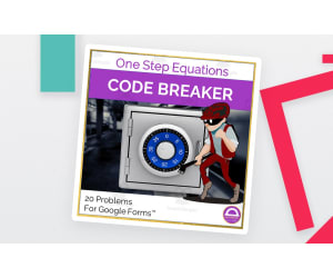 One Step Equations Code Breaker