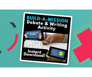 Online Astronaut Game Build-a-Mission Problem Solving Writing Extension Activity