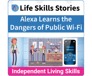 Online Safety Skills: Alexa Learns the Dangers of Using Public Wi-Fi