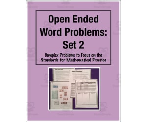 Open Ended Word Problems - Set 2: Complex, Multi-Step Challenges for Enrichment