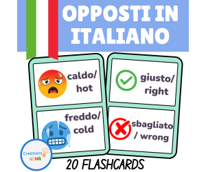 Opposites in Italian