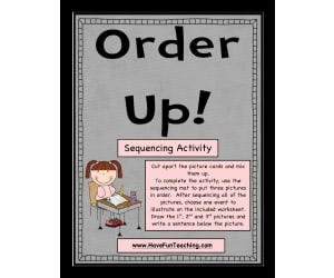 Order Up Sequencing Activity