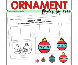 Ornament Ordering by Size