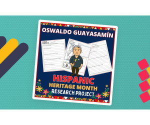 Oswaldo Guayasamín Biography research project, Hispanic heritage month