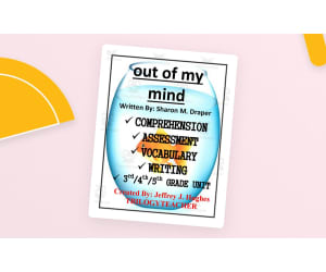 Out of My Mind – Novel Study Unit (200+ Pages)