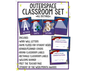 Outer Space theme Classroom