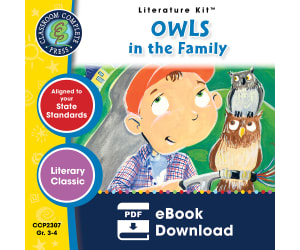 Owls in the Family - Literature Kit Gr. 3-4