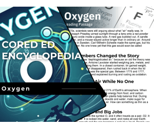 Oxygen Reading Comprehension Passage - Cored Ed Encyclopedia
