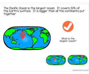 Pacific Ocean Adapted Book Slide Deck for Special Ed