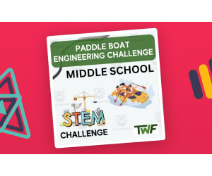Paddle Boat STEM Engineering Challenge- MIDDLE SCHOOL-STEM Engineering