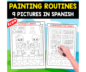PAINTING SPANISH ROUTINES | 9 PICTURES