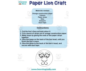 Paper Lion Craft