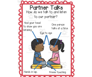 Partner Talk Anchor Chart