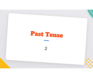 Past Tense Sample - Grammar Grade 3-4 (PPT)