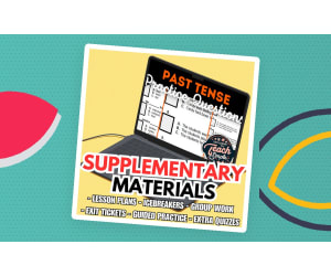 Past Tense Supplementary Materials Grades 3-4 (PDF)