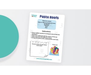 Pasta Reefs Activity