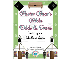 Pastor Bear's Bible | Counting & Odd/Even Game