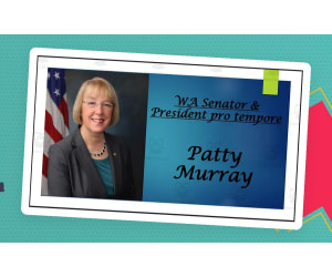 Patty Murray (WA Senator and President pro tempore) BIO PPT