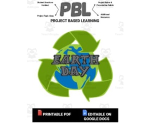 PBL: Earth Day (Editable in Google Docs)