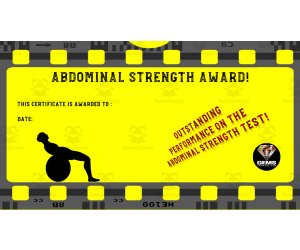 PE Fitness Testing Awards