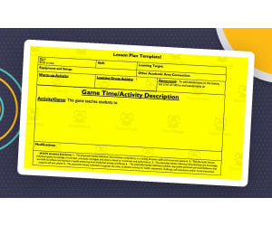 PE Lesson Plan Template