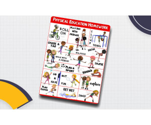 PE Poster Visuals: PE Homework