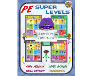 PE Super Levels - Jump Rope Challenges