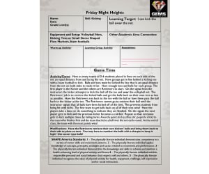 PE Teacher Back to School Bundle