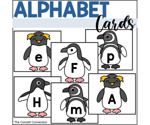Penguin Alphabet Cards